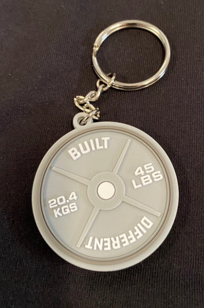 45lb Built Different Keychain